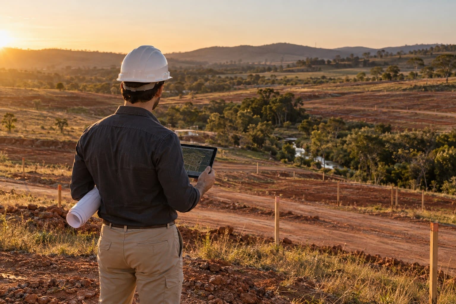 Terreno e entorno natural em processo de regularização ambiental